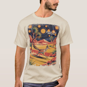 T-shirt Arbre de Joshua personnalisé drôle vintage oiseau