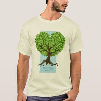 T-shirt Arbre de jour de la terre