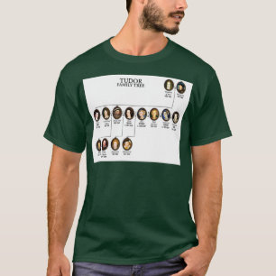 T-shirt Arbre de la famille Tudor
