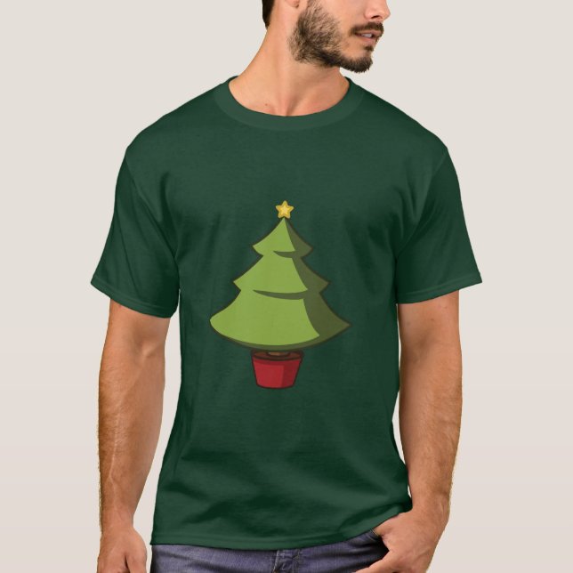 T-shirt Arbre de Noël (Devant)