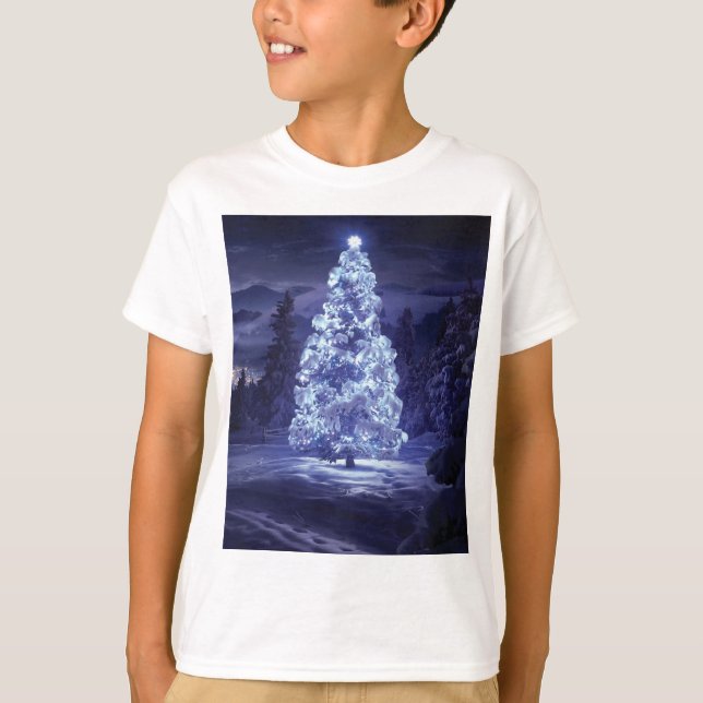 T-shirt Arbre de Noël (Devant)
