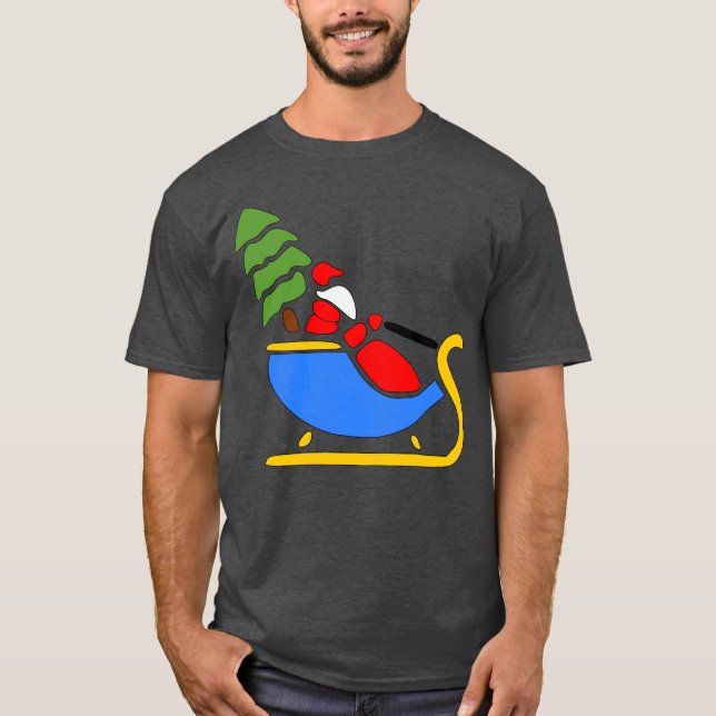 T-shirt Arbre de Noël (Devant)
