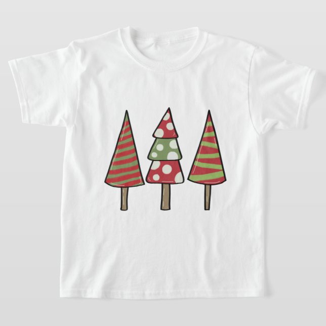 T-shirt arbre de noël 37 (Poser)