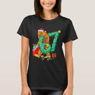 T-shirt Arbre de Noël Bigfoot 67 Meme 67 Baseball Style de