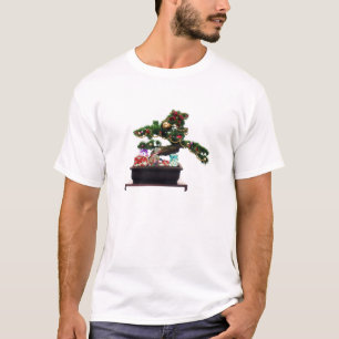 T-shirt Arbre de Noël Bonsai
