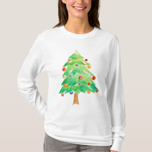 T-shirt Arbre de Noël - chandail laid de Noël