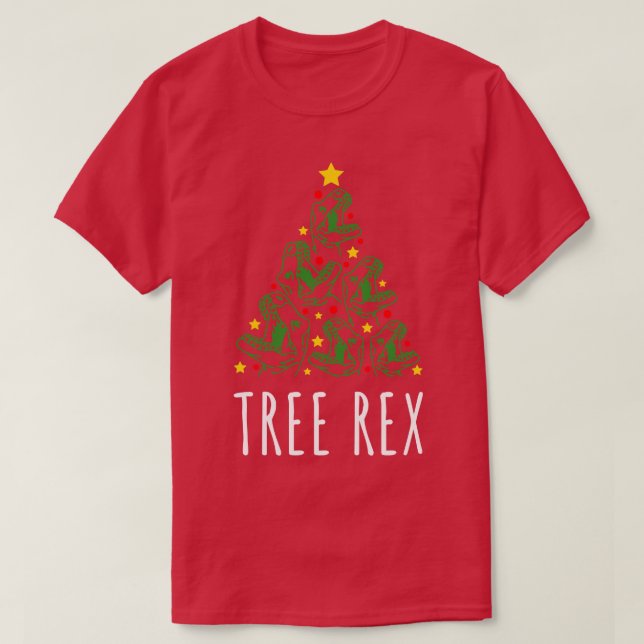 T-shirt Arbre de Noël Rex II (Design devant)