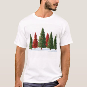 T-shirt Arbre de Noël vert : Jour merveilleux et moments s