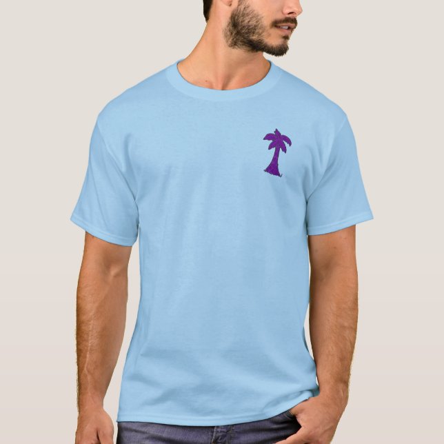 T-shirt Arbre de Palmetto de la Caroline du Sud (Devant)
