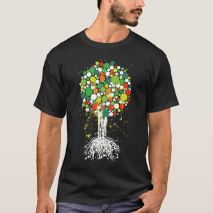 T-shirt Arbre de pièce en t de vert de la vie (hommes) -