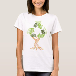 T-shirt Arbre de recyclage