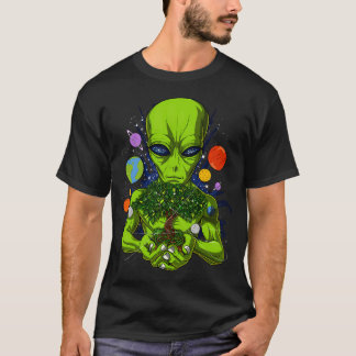 T-shirt Arbre de vie d'aliens de l'espace