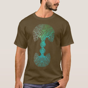T-shirt Arbre de vie génétique génétique Jour des terres g