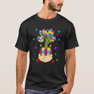 T-shirt Arbre de Vie Mois de la sensibilisation à l'autism