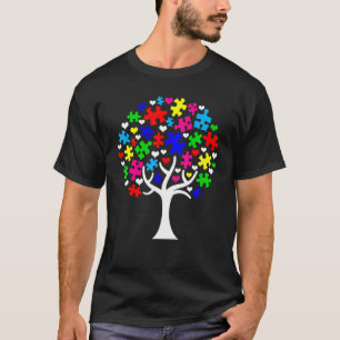 T-Shirt Arbre De Vie Mois De Sensibilisation à l'A