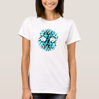 T-shirt Arbre de vie sur pourpre