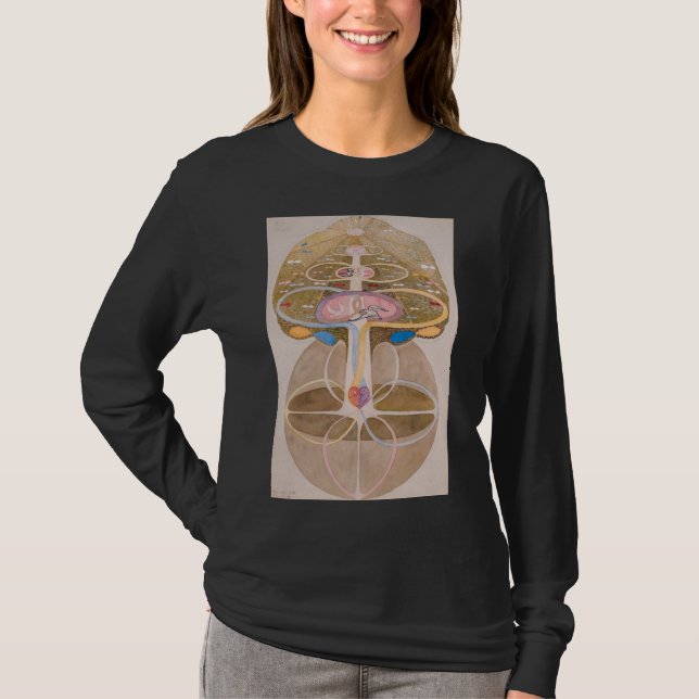 T-shirt Arbre des connaissances no 1 | Hilma af Klint | (Devant)