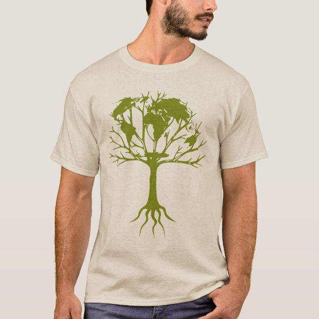 T-shirt Arbre du monde (Devant)