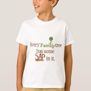 T-shirt Arbre familial amusant