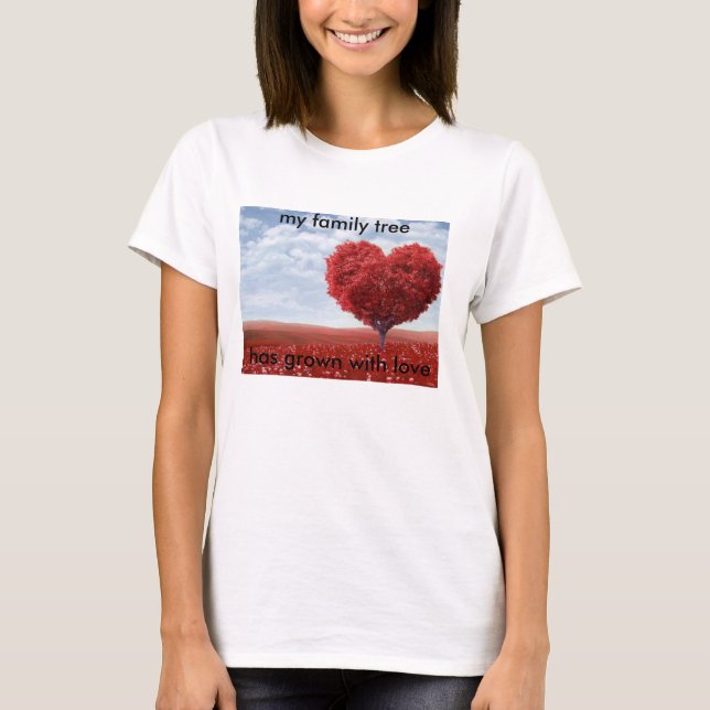 T-shirt arbre généalogique (Devant)