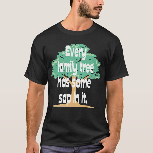 T-shirt Arbre généalogique (Devant)