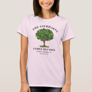 T-shirt Arbre généalogique Famille Réunion Les cousins se 