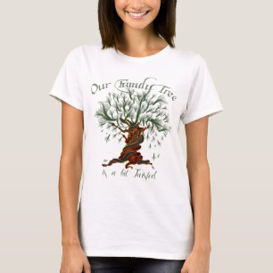 T-shirt arbre généalogique un peu tordu