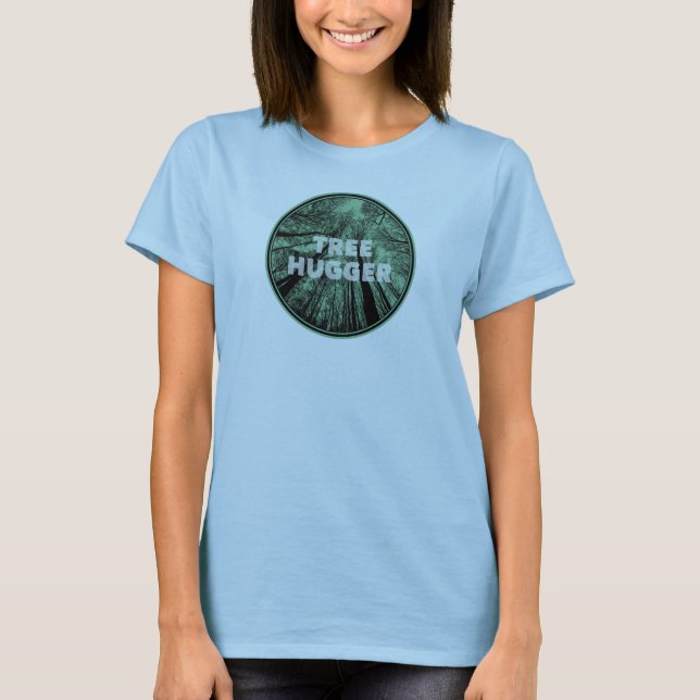 T-shirt Arbre grand vert (Devant)