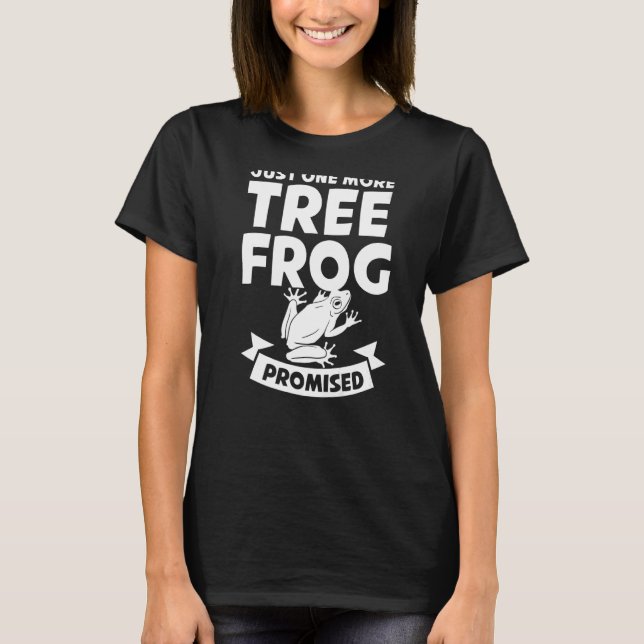 T-shirt Arbre Grenouille Animaux de compagnie Habitat Terr (Devant)