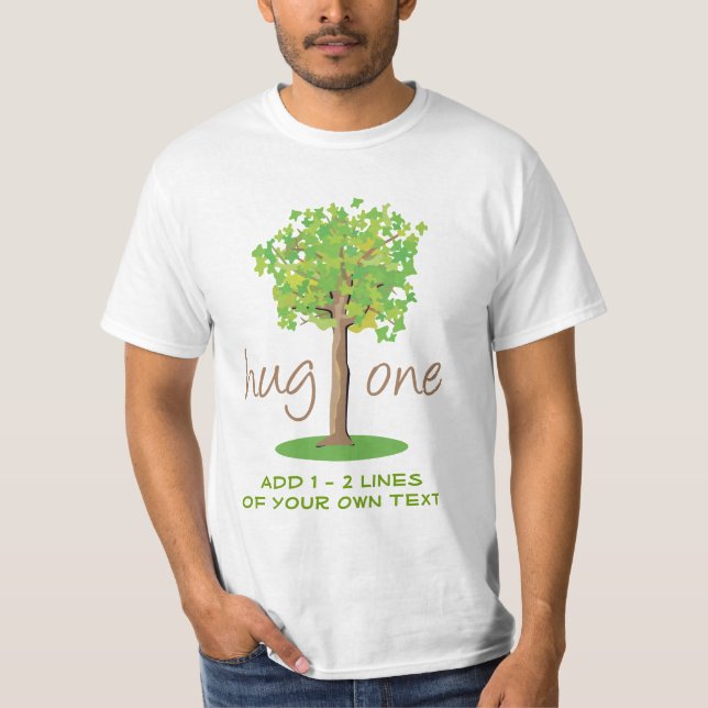 T-shirt Arbre Hugger (Devant)