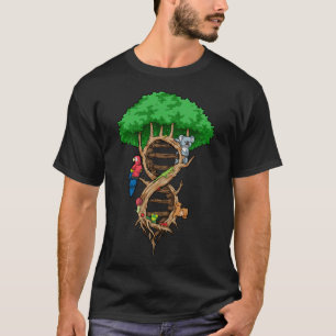 T-shirt Arbre infini de la vie Biologie de l'ADN Environne