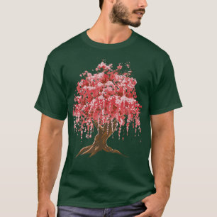 T-shirt Arbre japonais en fleur de cerisier Sakura Nature