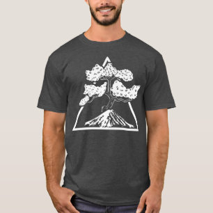 T-shirt Arbre japonais en fleurs de cerisier Sakura Bonsai