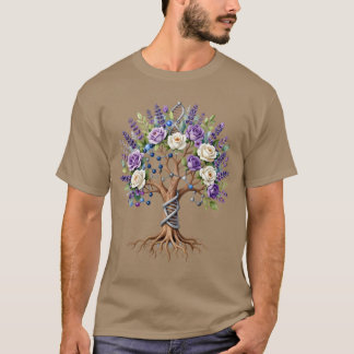 T-shirt Arbre moléculaire de la vie Chimie et biologie Flo