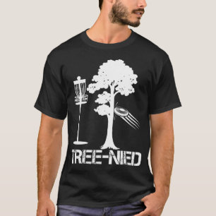 T-shirt Arbre Nied Funny Disc Joueur De Golf Plaisanterie 