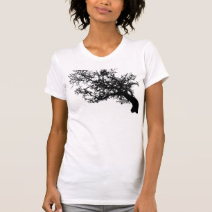 T-SHIRT ARBRE NOIR