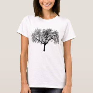 T-shirt arbre-silhouette