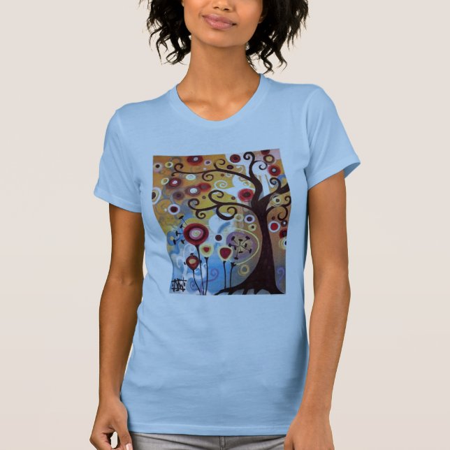 T-shirt Arbre tourbillonnant (Devant)