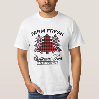 T-shirt Arbres de Noël frais de ferme