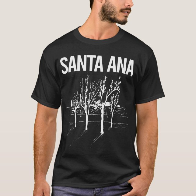 T-shirt Arbres de rue Père Noël Ana (Devant)