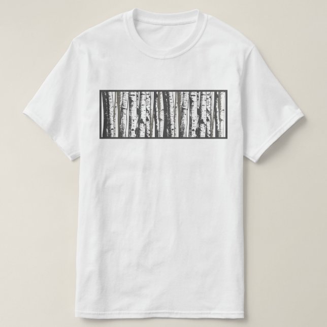 T-shirt arbres de tremble (Design devant)