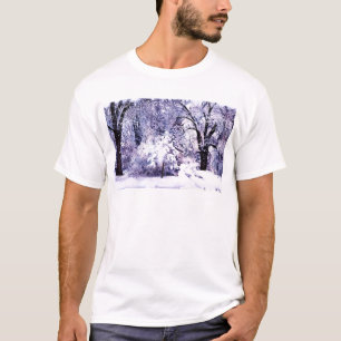 T-shirt Arbres en neige