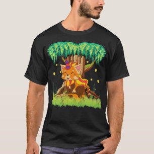 T-shirt Arbres Magique Créature Unicorne Chinoise Animal R