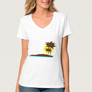 T-shirt Arbres tropicaux
