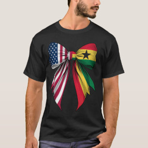 T-shirt Arc Coquette Racines Ghanéennes Patrimoine Fierté 