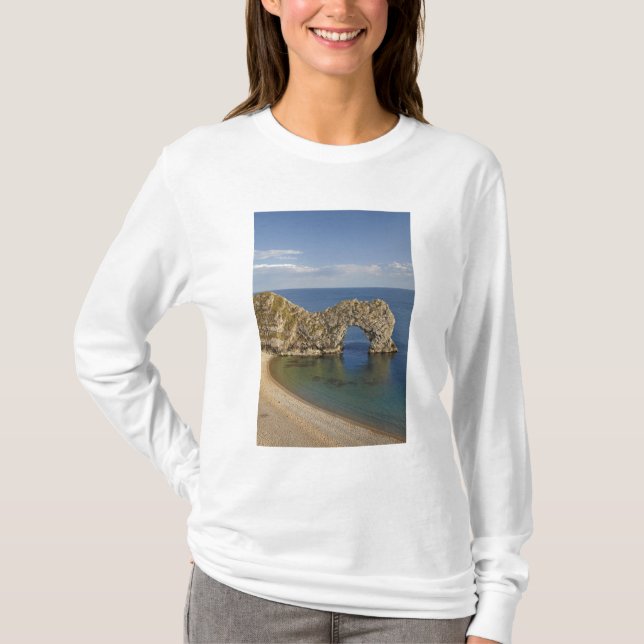 T-shirt Arc de Durdle Door, Côte Jurassique Patrimoine Mon (Devant)