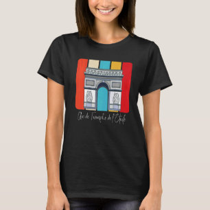 T-shirt Arc De Triomphe De Lu2019étoile À Paris France Re