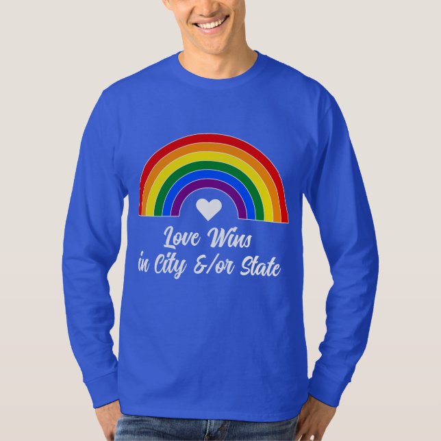 T-shirt Arc en arc-en-ciel (Devant)