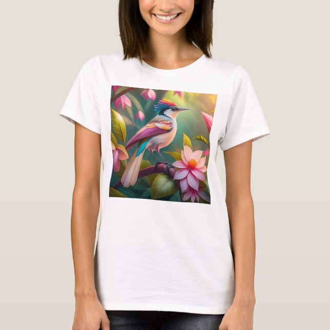 T-shirt Arc en arc-en-ciel Jay Imaginaire Bird (Devant)