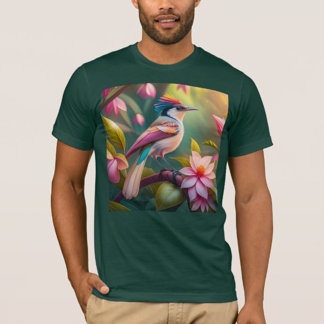 T-shirt Arc en arc-en-ciel Jay Imaginaire Bird (Devant)